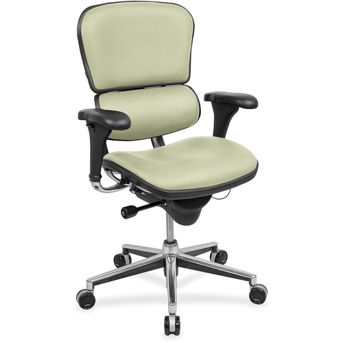 Eurotech - The Raynor Group Chair,No Headrest,Leather,27"x21"x40",Tea Time Olive