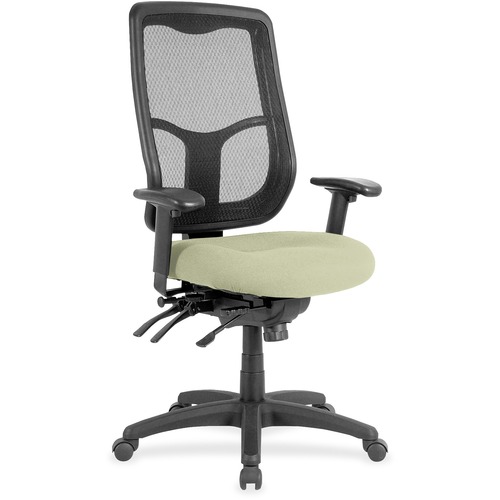 Eurotech - The Raynor Group Chair,Mesh Back,Tea Time Fabric Seat,26"x20"x46-1/2",Olive
