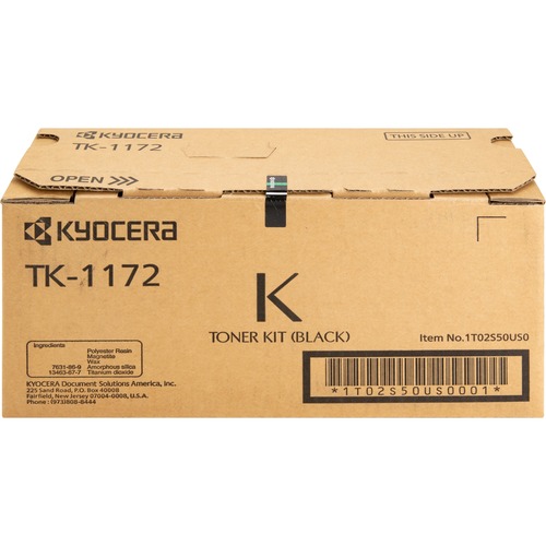 Kyocera TK-1172 Original Laser Toner Cartridge - Black - 1 Each KYOTK1172