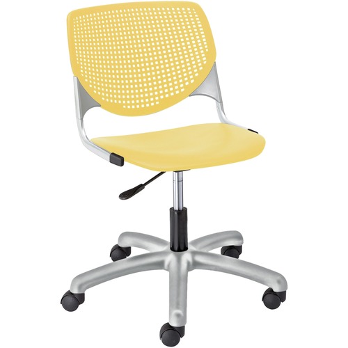 KFI Seating Chair,Task,w/Casters,19-1/2"x18-1/2"x35",YW