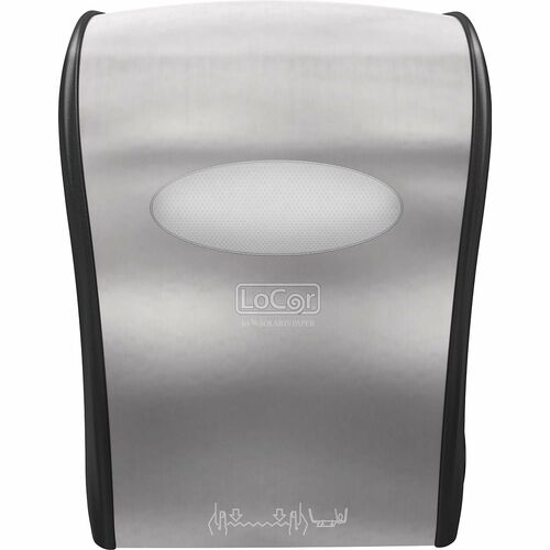 Solaris Paper, Inc. Towel Dispenser,Hardwound,Manual,12.38"x16.76"x10",Stainless