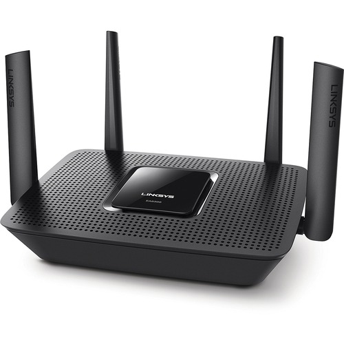 Linksys Wi-Fi Router, Tri-Band, Quad-Core Processor, 2.2 Gbps, BK