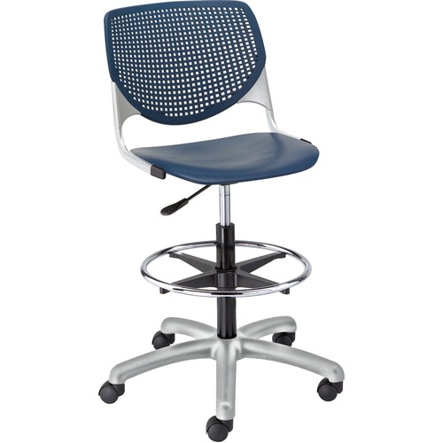 KFI Seating Stool,Perf Back,Poly,23-6/10"x22"x47-1/3",NY