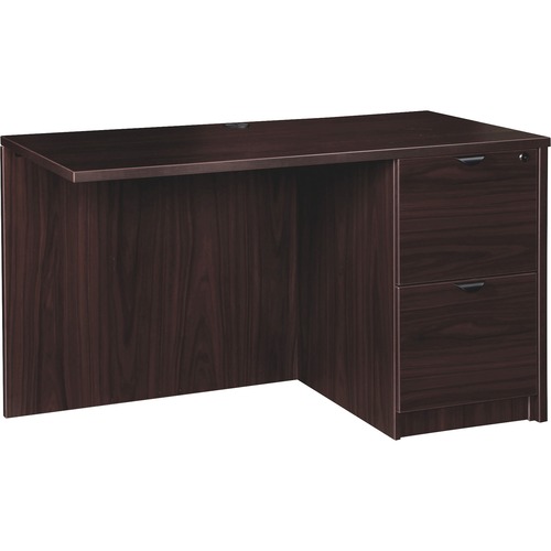 Lorell Right Return, F/F, 42"Wx24"Dx29"H, Espresso