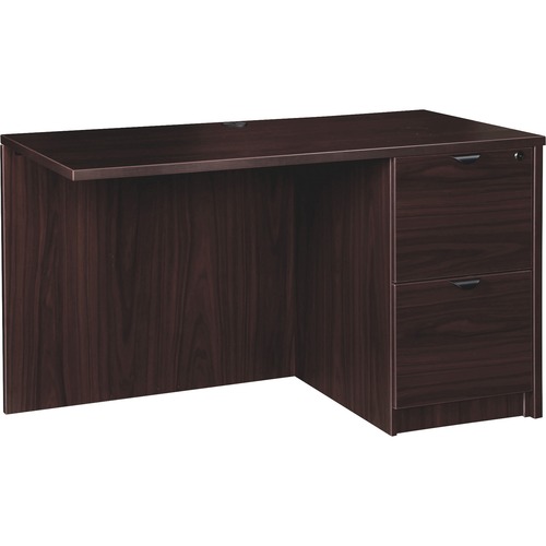 Lorell Right Return, F/F, 48"Wx24"Dx29"H, Espresso