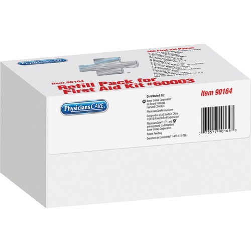 First Aid Only, Inc First Aid Refill Kit f/FAO60003, 306/Each