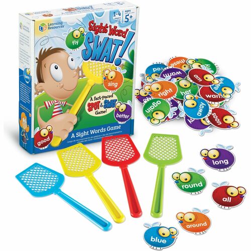 Learning Resources Sight Words Game, 8-3/5"Wx10-1/10"Lx2-3/10"H, Multi