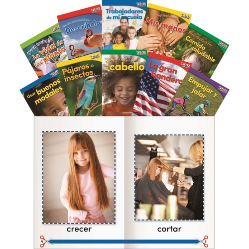 Shell Education Teacher Created Materials Time For Kids Readers Set 1, Spanish, Gr K, 10/ST