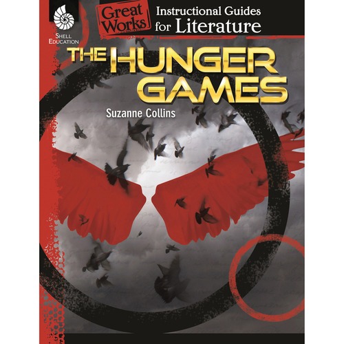Shell Education Teacher Created Materials Guide:The Hunger Games, 72-Pg, Grade 4-8, 8-1/2"Wx11"H, MI