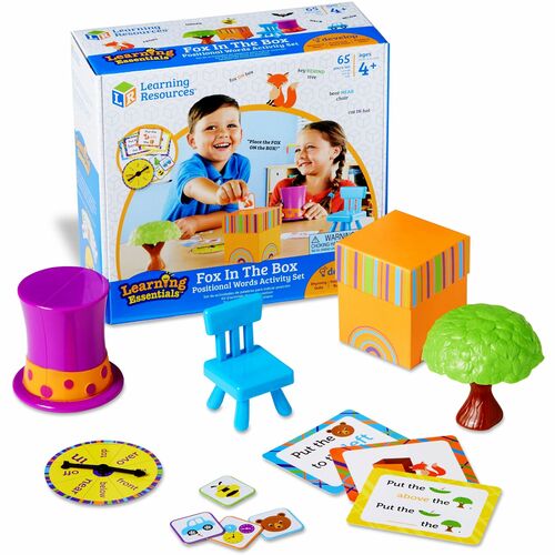 Learning Resources Positional Words Activity Set, 10-1/5"Wx11-1/10"Lx4-1/2"H,MI