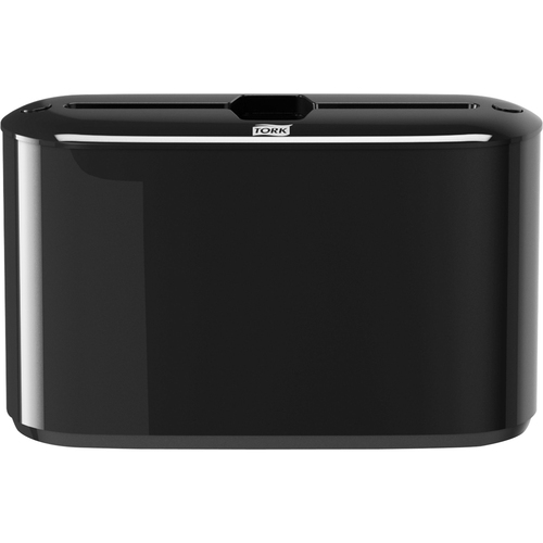 TORK Hand Towel Dispenser, 12-7/10"Wx4-3/5"Lx7-9/10"H, Black