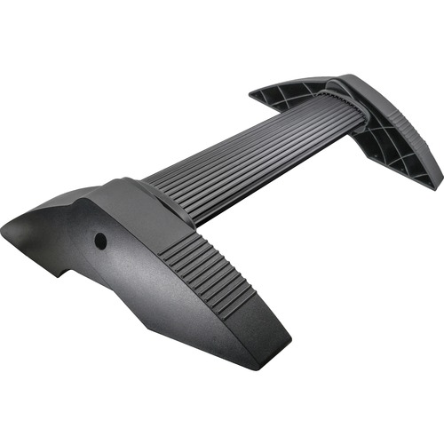 Kantek Footrest, Tilting Bar, 21-1/2"Wx13-1/2"Lx4"H, Black