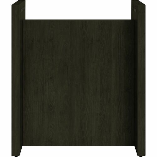 Lorell Base, Slim, Laminate, 24"x8"x28", Espresso