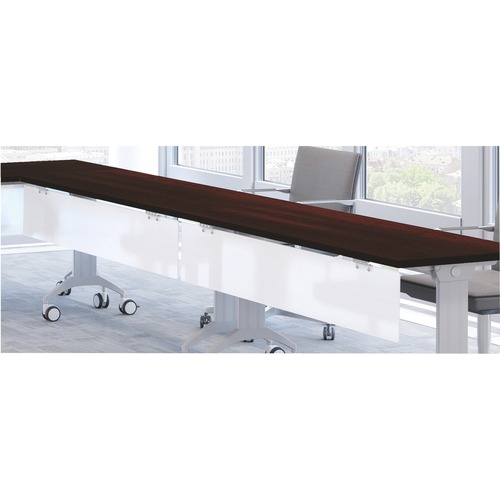 Special-T Modesty Panel, f/ 60" Top, 59"Lx10"H, Frosted White