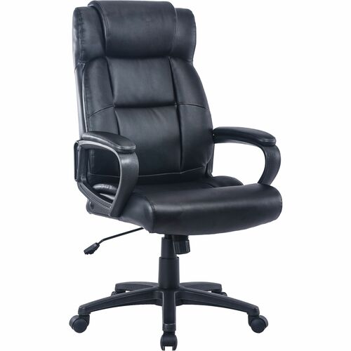 Lorell Executive Chair, High-Back, 29"Wx28-1/2"Lx46"H, Black