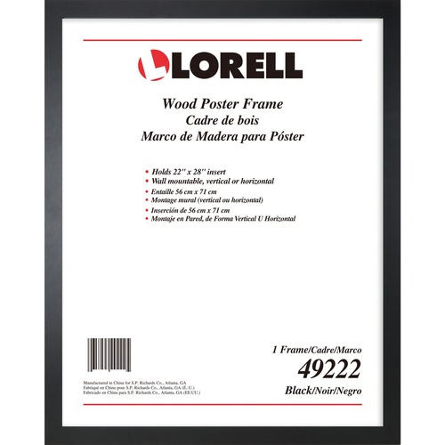 Lorell Solid Wood Poster Frame LLR49222