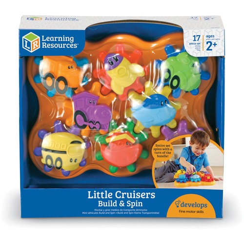Learning Resources Little Cruisers Build & Spin LRNLER9222