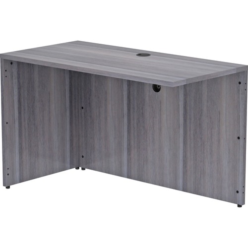 Lorell Return Shell, 48"x24"x29-1/2", Weathered Charcoal