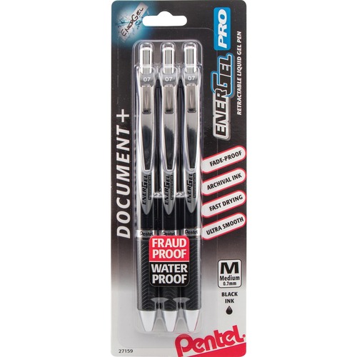 Pentel EnerGel-X Retractable Gel Pens (BL107CRBP8M)