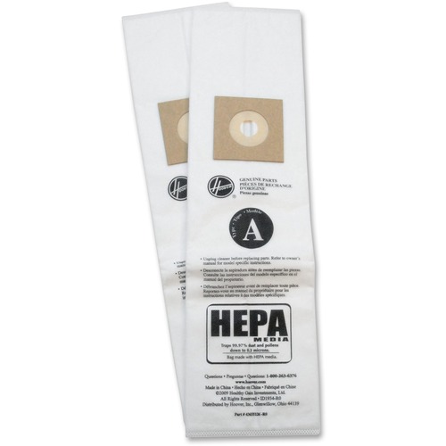 Hoover Filter Bags,Allergen,Type SB,f/Hoover Insight10/PK,6PK/CT,WE
