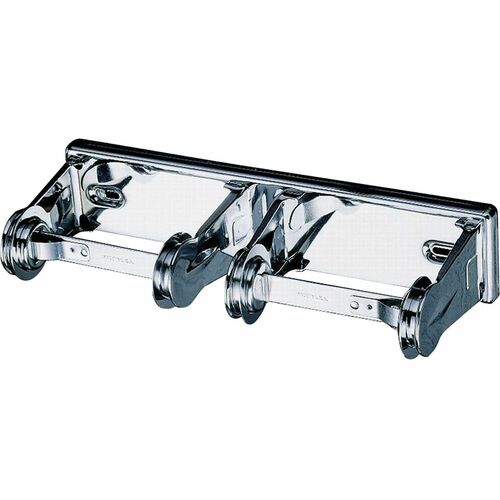 San Jamar Dispenser,f/Bthrm TP,2-Roll,12-3/8"x4-1/2"x2-3/4",12/CT,CE