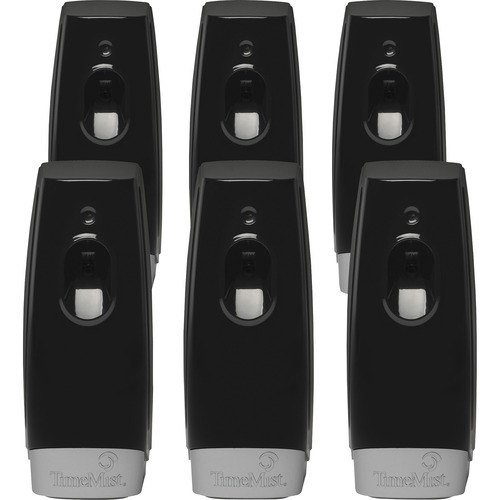 Amrep, Inc Air Freshener Dispenser, Adj Settings, Flex Prog, 6/CT, BK