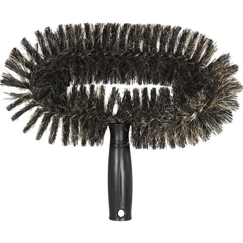 Unger Cleaning Brush, f/Walls/Ceilings, 12"x5", 5/CT, Black/Brown
