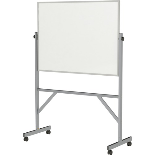 Ghent Dry Erase Board,Reversible,Vertical,Aluminum,48"x36",WE