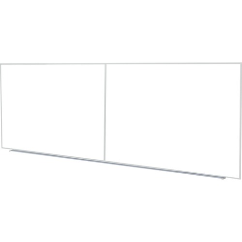 Ghent Dry Erase Board,Nonmagnetic,Vertical,Aluminum,144"x48",WE