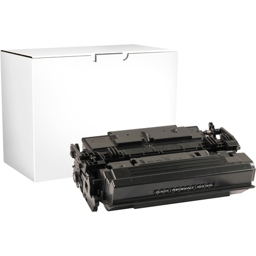 Elite Image Toner Cartridge, Remanuf. HP 87X, 18,000 Yield, BK