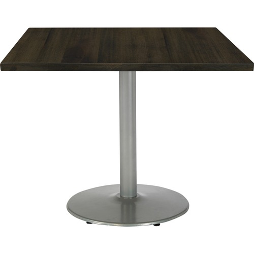 KFI Seating Table,Round,CafeHeight,30"x30"x29",SR Frame/Espresso