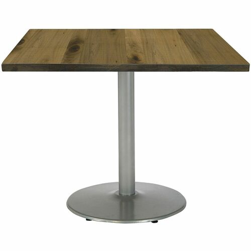 KFI Seating Table,Square,CafeHeight,42"x42"x29",SR Frame/Natural