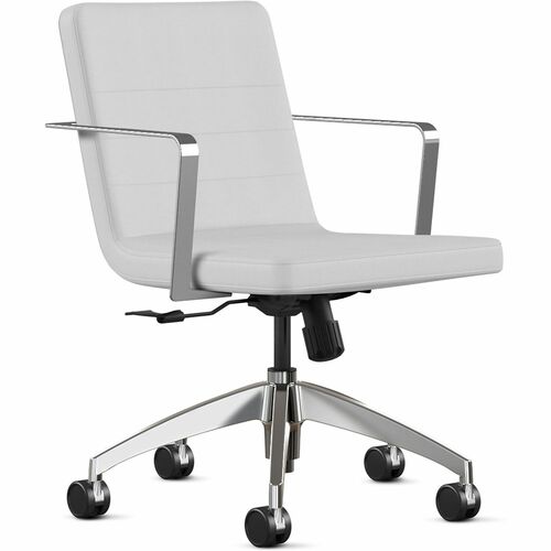 9to5 Seating Chair,w/FixedArms,SwivelTilt,Fabric,21"x27-1/2"x36",WE