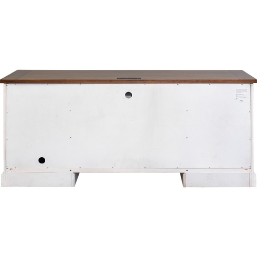 Martin Furniture Credenza,w/Drawers/Outlet/PrinterTray,70"x24"30",WthrdChalk
