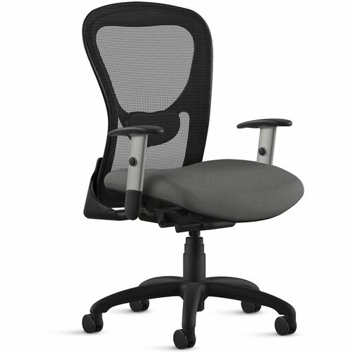 9to5 Seating Chair,Synchro,MeshBack/FabricSeat,26-1/2"x26-1/2"x44",Dove