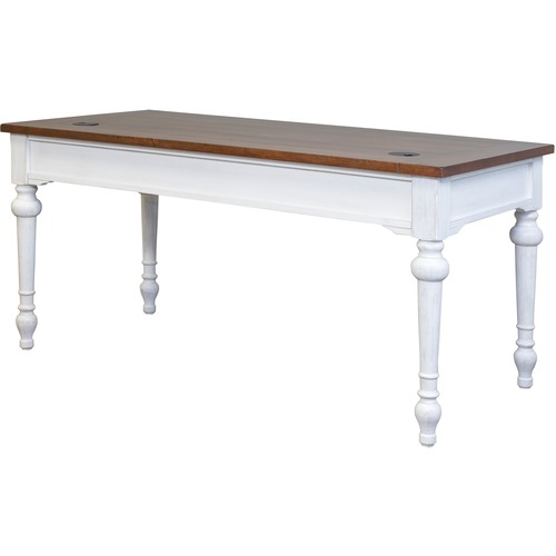 Martin Furniture Desk,Writing,KeyboardTray,64"x30"x30",WeatheredChalk