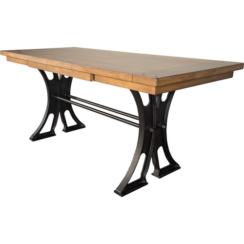 Martin Furniture Desk,Writing,1-Drawer,72"x30"x30",Chestnut