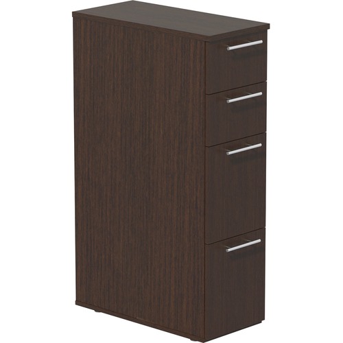 Safco Pedestal,BBFF,10-3/4"x23"x38-1/2",Mocha