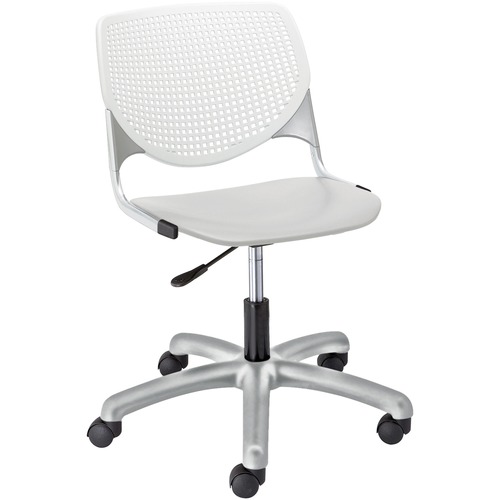 KFI Seating Chair,Task,w/Casters,19-1/2"x18-1/2"x35",WE Back/LGY Seat