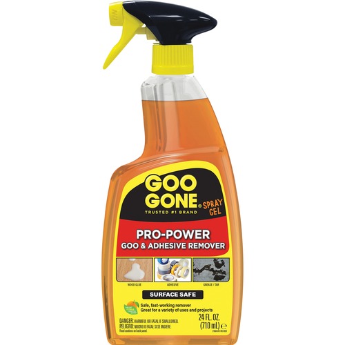 Weiman Products Adhesive Remover, Spray Gel, 24 oz