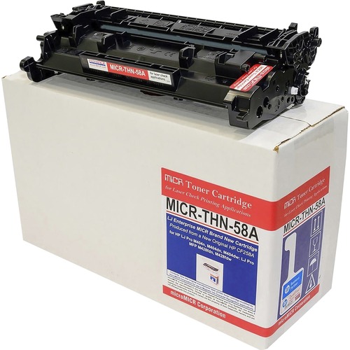 MicroMICR CORP MICR Toner Cartridge, r/ HP 58A, 3000 Yield, BK
