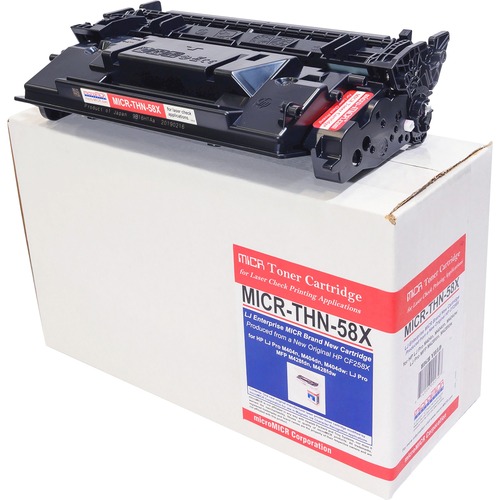 MicroMICR CORP MICR Toner Cartridge, f/HP LJM404, 10000 Yield, BK