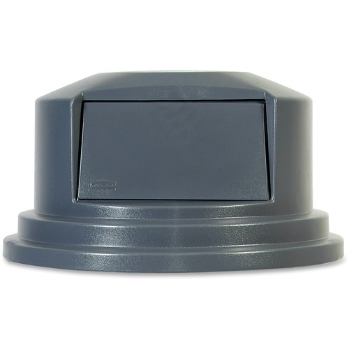 Rubbermaid Commercial Products Brute Dome Top, f/2655, 55Gal, 27-1/5"Dia x 15-1/2", Gray