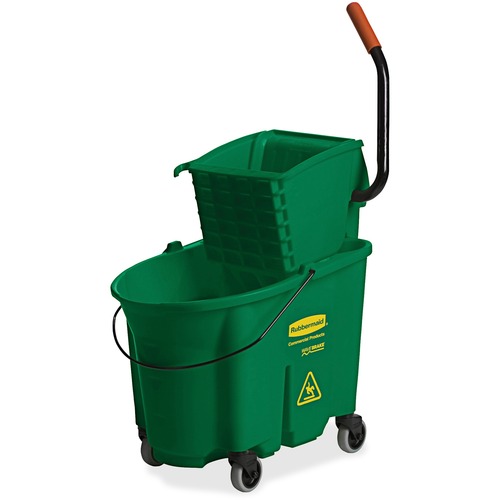 Rubbermaid WaveBrake High-Performance Mopping Systems Mop Bucket and  Side-Press