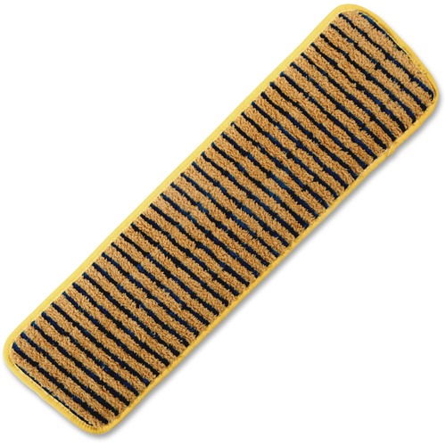 Rubbermaid Commercial Products Wet Pad, Super Scrubber, Microfiber, Hygen, 18", 6/CT, YW