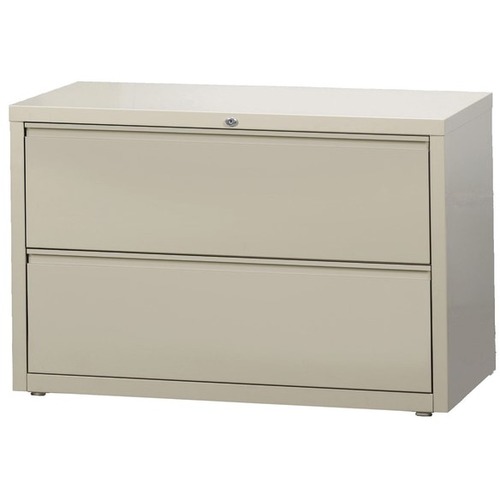 Workpro 42inw 2 Drawer Metal Lateral File Cabinet Putty 42 X