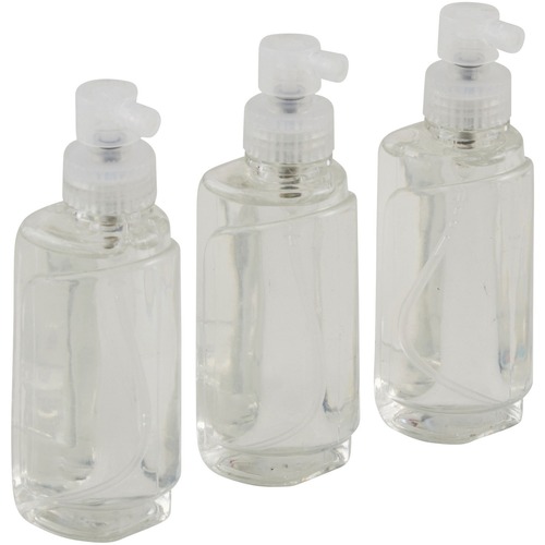 Read/Right Spray Cleaner Refill, 1-3/5"Wx2-3/4"Lx9/10"H, 3/BX, Clear