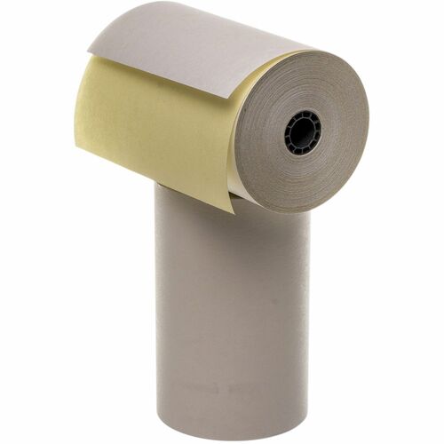 Iconex LLC Paper Rolls, Carbonless, 3-1/2"x80', 60/CT, White/Canary