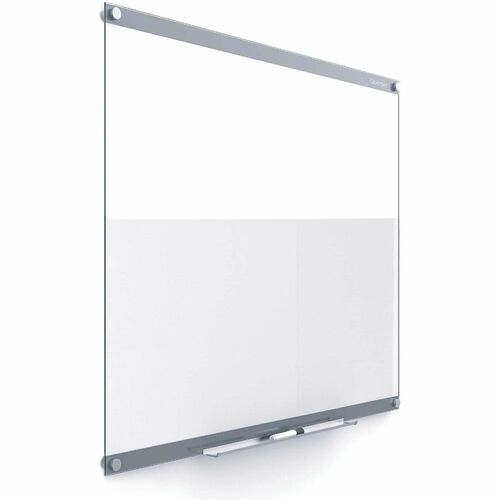 Quartet Dry-Erase Board, Glass, 36"Wx24"L, White