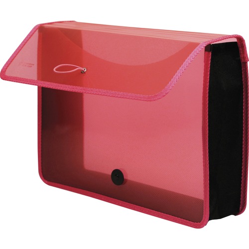 Lion File Wallet, Band/Button, 13-1/10"Wx10-1/5"H, PK